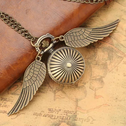 Collar Reloj Snitch Harry Potter + Estuche Dayoshop