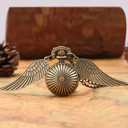 Collar Reloj Snitch Harry Potter + Estuche Dayoshop