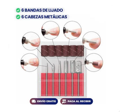 Pulidor de Uñas Pentype+Lampara Uñas 48w