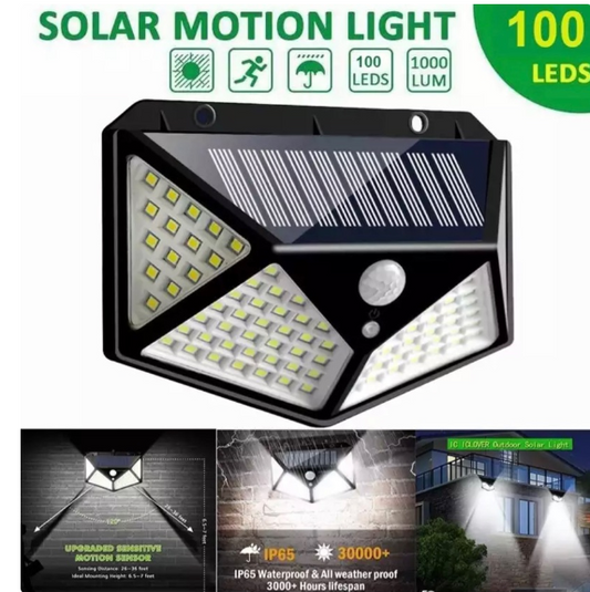 Lampara Solar 100 Leds